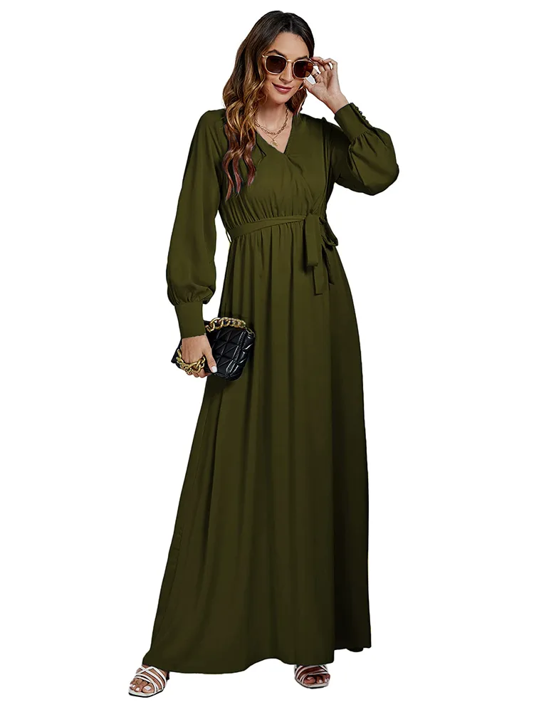 Il vestito da donna maxi lunghi tunico ha colpito la scena della moda?